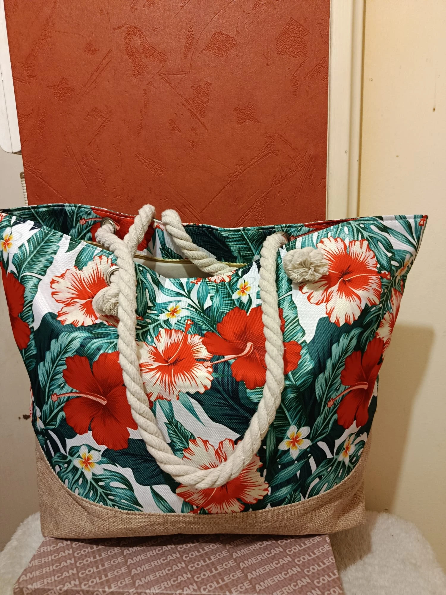 Gérard Pasquier Beach Bag – Tropical Print – photo 3